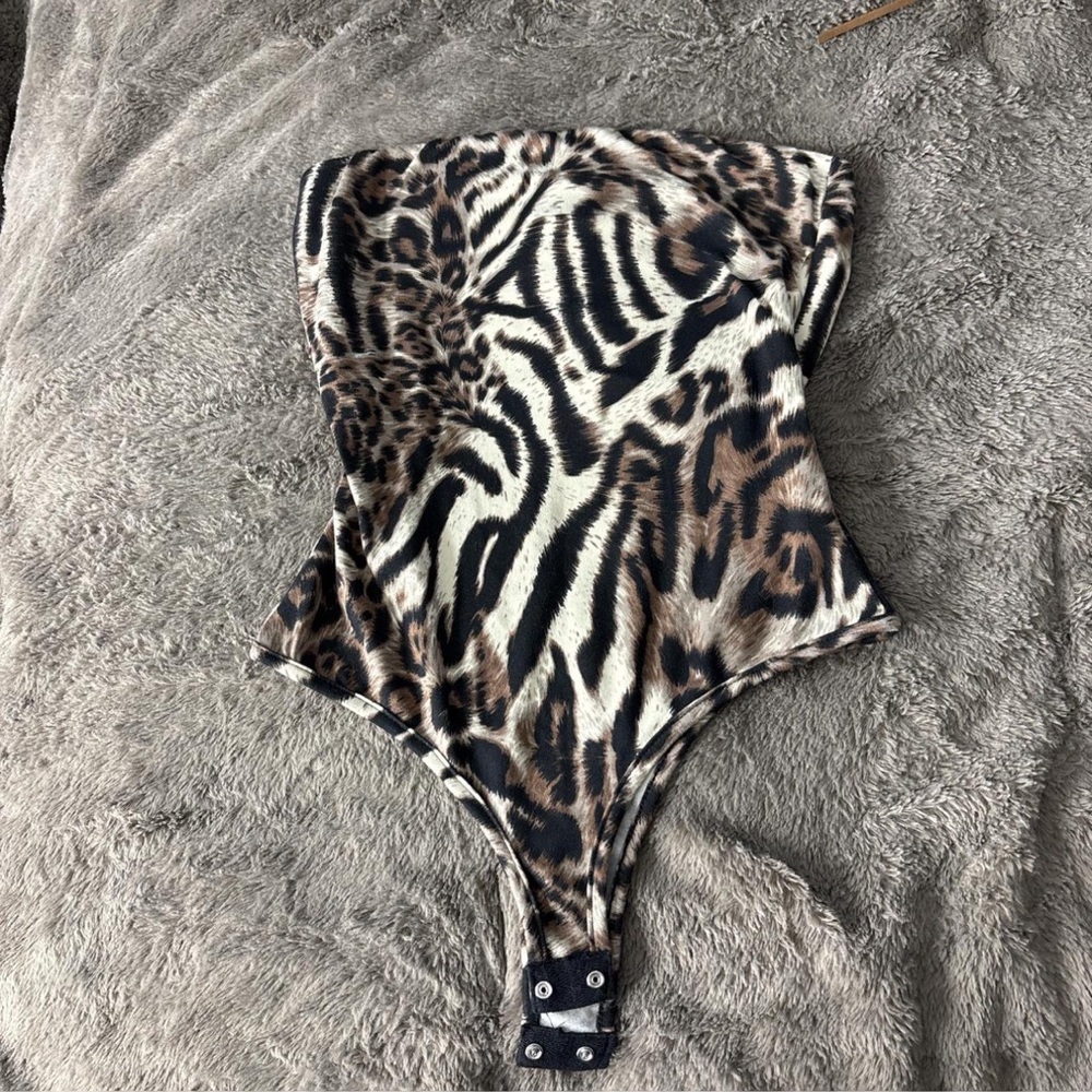 Animal Print Bodysuit